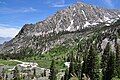 Independence Peak from Kearsarge Pass Trail