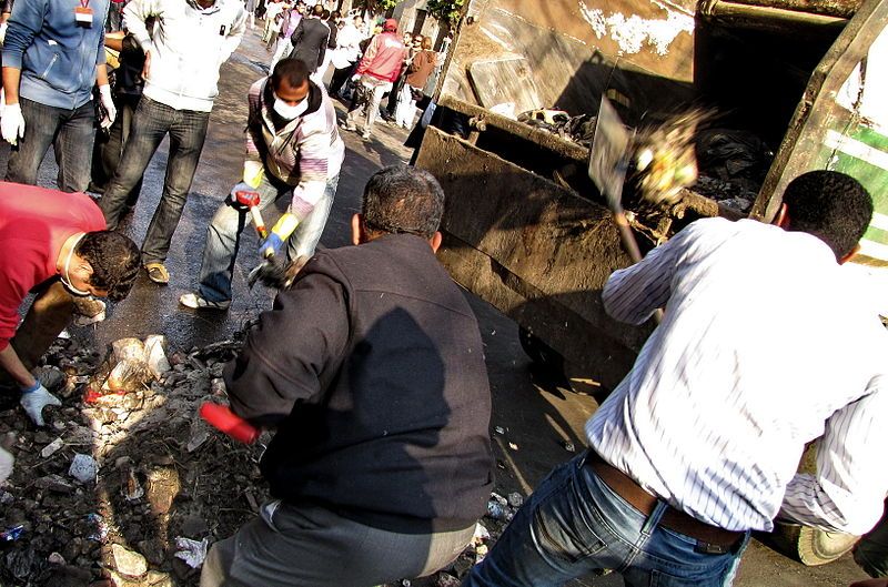 File:Clean-up in Tahrir.jpg