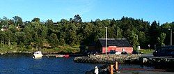 Photo of a dock in the area