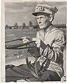 Neva "Grandma" Burright at Maywood Park, Illinois, 1946.