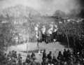 Image 18A veil-burning ceremony in Andijan on International Women's Day in 1927. (from International Women's Day)