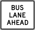 R3-15d Bus lane ahead (overhead)