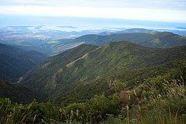 View from Mt. Tapulao overlooking the South China Sea in the distance