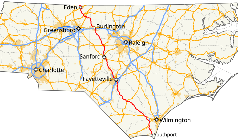 File:NC 87 map.svg