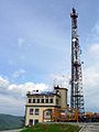 Meteo station on the top of Żar mountain