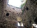 Interior of the tower, looking up