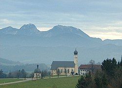 Pilgrimage church in Wilparting