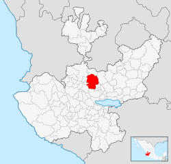 Location of Ciudad Bugambilias