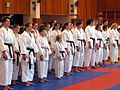 Image 9Karatekas at a dojo with different colored belts (from Karate)