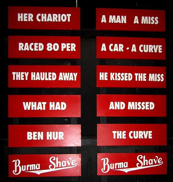 File:Burma Shave slogans.jpg