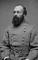 Edmund Kirby Smith wearing one version of Three Gold Stars and Wreath on a General's Collar