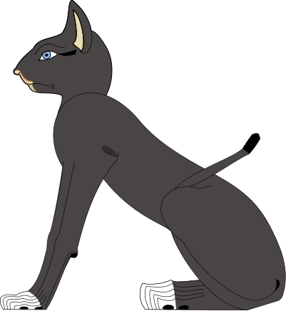 File:Egyptian Cat.svg