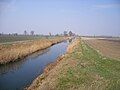 The Komárom-channel at Nový Goľáš (Gólyás)