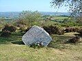 Stele commemorating the fighting of July 1944 in the region of Mount Gargan