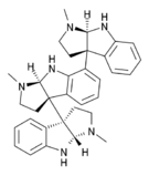 Chemical structure of Hodgkinsine.