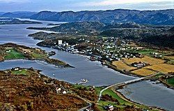 View of the village