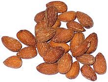 Smoked almonds