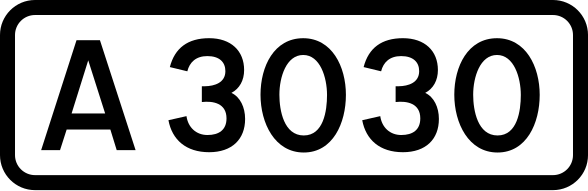 File:UK road A3030.svg