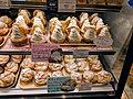 Japanese cream puffs at a Fujiya store in Tokyo