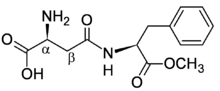 Beta aspartame differs from aspartame based on which carboxyl group binds to phenylalanine