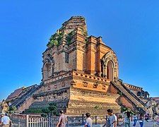 From 1468 to 1552 it was housed at Wat Chedi Luang, Chiang Mai