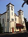 Gereja Pniel, popularly known as Gereja Ayam, "Cock Church" in Jakarta