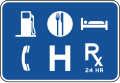 D9-18 General service sign up to 6 symbols without exit number