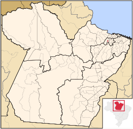 Location in the State of Pará