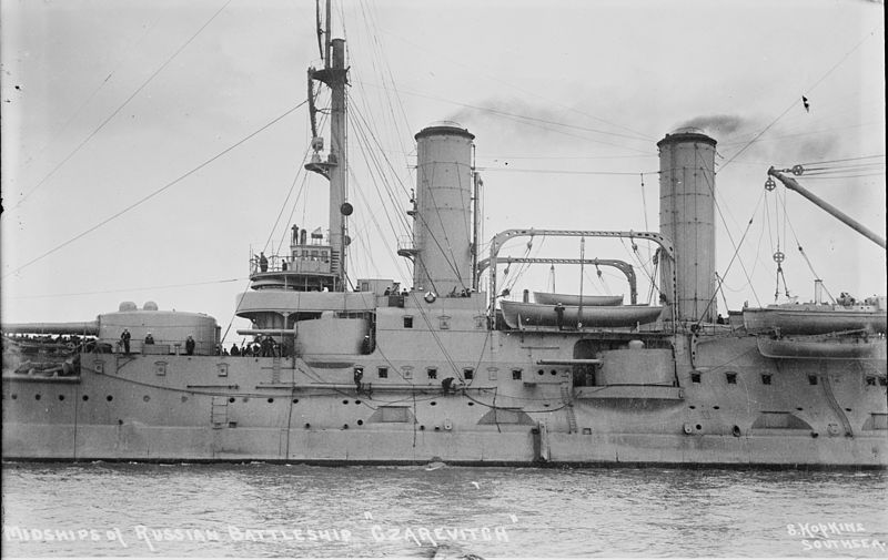 File:Tsesarevich Russian Battleship.jpg