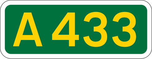 File:UK road A433.svg