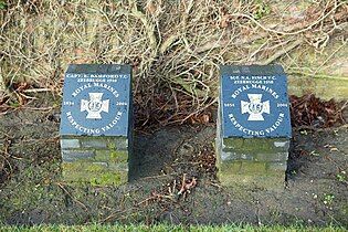 Later memorials to two VC recipients Edward Bamford and Norman Augustus Finch