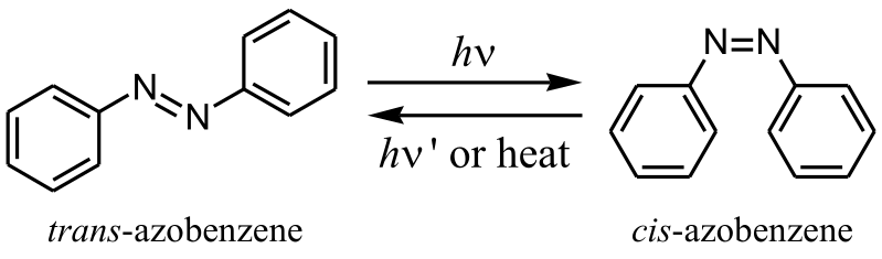 File:Azobenzene isomerization.svg