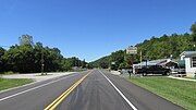 Looking west on US Highway 52 in Chilo.