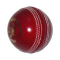 Image 2In men's cricket the ball must weigh between 5.5 and 5.75 ounces (155.9 and 163 g) and measure between 8.81 and 9 in (22.4 and 22.9 cm) in circumference. (from Laws of Cricket)