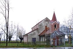 19th-century church in Domacyny