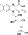 This is the structure of flavin mononucleotide.