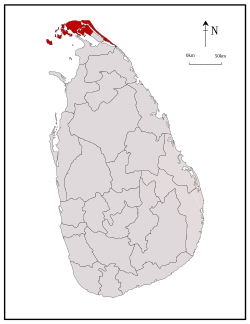 Location within Sri Lanka