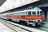 RENFE number 353-001-1 at Irun station in 2000