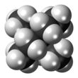 Spacefill model of tetraethylmethane