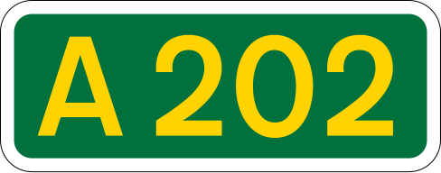 File:UK road A202.svg