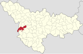 Location in Timiș County