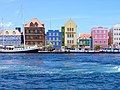 Dutch architecture, in Willemstad harbor.