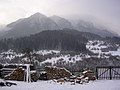 Piatra Craiului ridge in winter