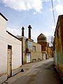 The mausoleum viewed from Jafarian street, Ebn-e Sina district