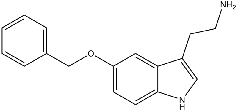 File:5-benzyloxytryptamine.png