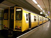 Original Merseyrail livery in 2005