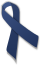 Dark blue ribbon