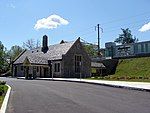 The main station building at Elizabethtown in May 2011