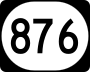 Kentucky Route 876 marker