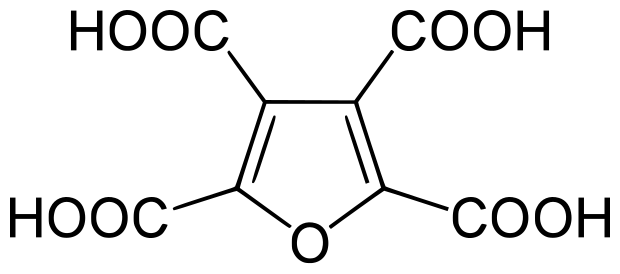 File:Furantetracarboxylic acid.svg